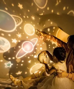 Galaktisches leuchtendes Nachtlicht