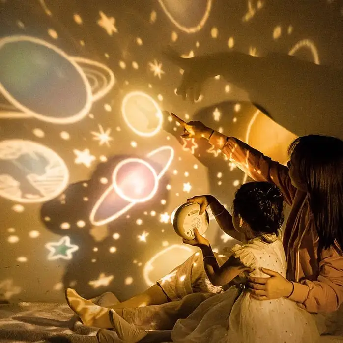 Galaktisches leuchtendes Nachtlicht