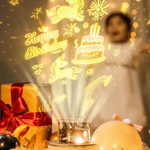 Galaktisches leuchtendes Nachtlicht