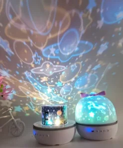 Galaktisches leuchtendes Nachtlicht