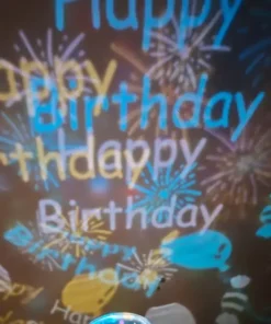 Galaktisches leuchtendes Nachtlicht