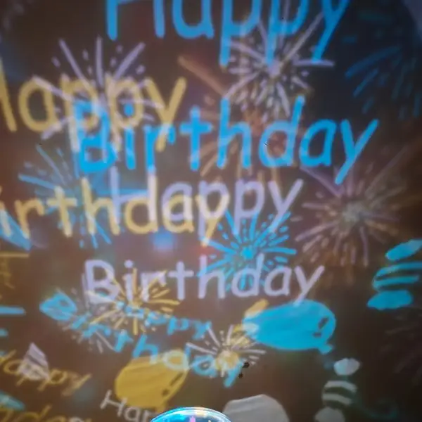 Galaktisches leuchtendes Nachtlicht