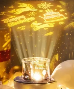 Galaktisches leuchtendes Nachtlicht