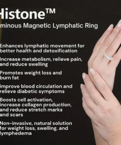 Histone™ Luminous Magnetic Lymphatic Ring