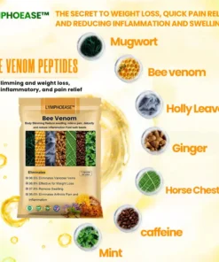 LymphoEase™ Bienengift-Fußbadperlen zur schlankmachenden Lymphentgiftung