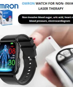 Newest Upgrade OMRON®GT5Pro Blood Pressure Monitoring Watch With Blood Glucose ECG Heart Rate Health Fitness Tracker