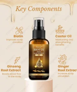 STOVIS™ Biotin Premium Hair Growth Essence Spray