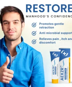 AEXZR™ Foreskin Cure & Glans Care Cream