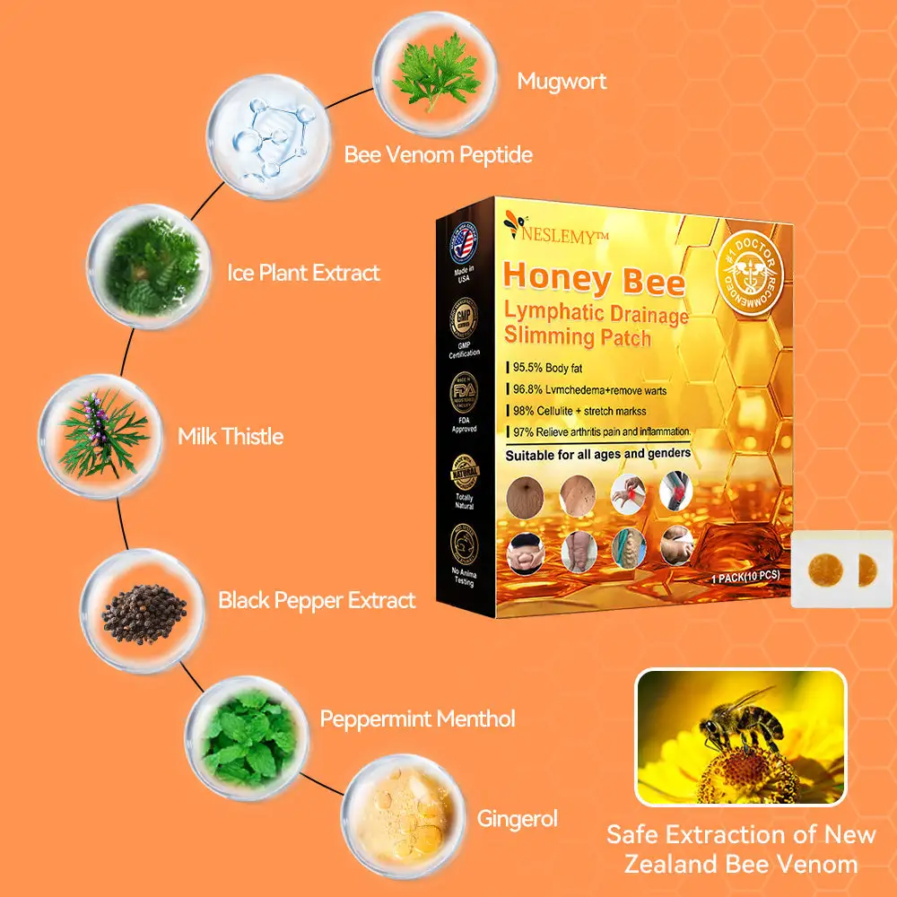 NESLEMY™ Honey Bee Lymphatic Drainage Slimming Patch