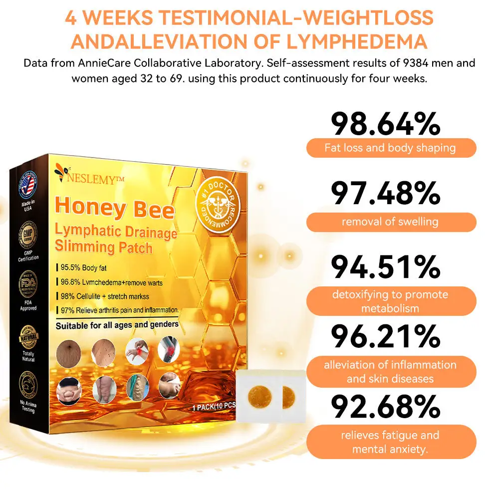 NESLEMY™ Honey Bee Lymphatic Drainage Slimming Patch