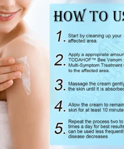 TODAHOFβ’ Bee Venom Multi-Symptom Treatment Cream