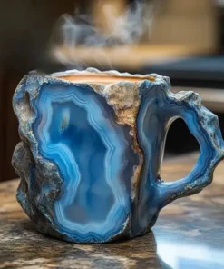 2024 New Mineral Crystal Coffee Mugs