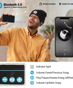 3-in-1 Function Bluetooth Beanie
