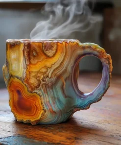 AEXZR™ Mineral Crystal Coffee Cups