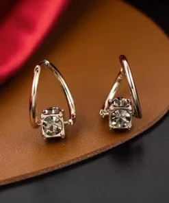 Alternative view of CZTICLE™ Lymphmagnettherapie Germanium-Ohrringe