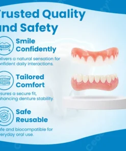 Alternative view of Ceoerty™ EaseFit Silicone Denture Kit