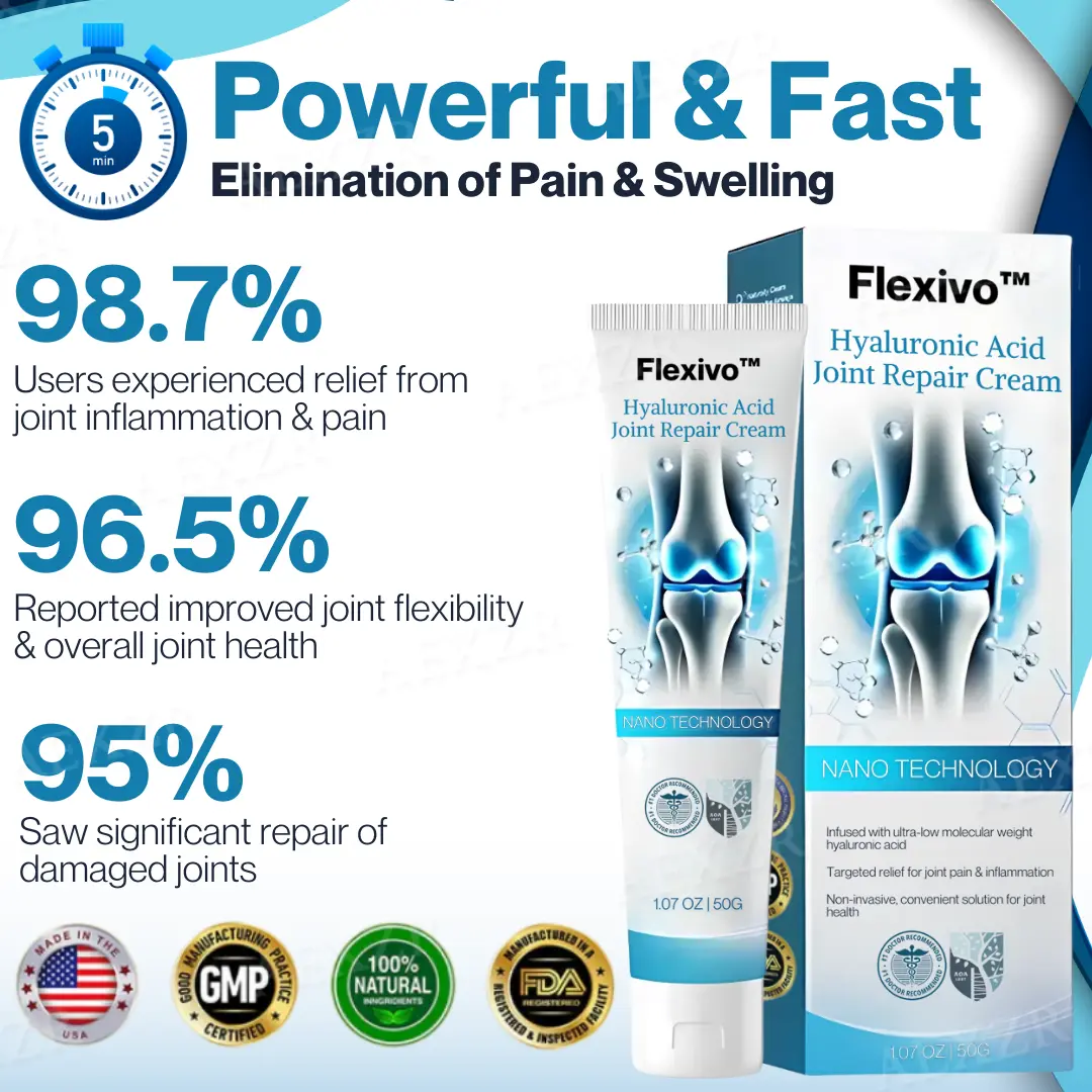 Flexivo™ Hyaluronic Acid Joint Repair Cream - Image 3