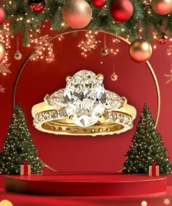 Alternative view of Lymphatic Magnetic Therapy Germanium Diamond Ring