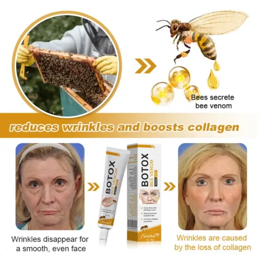 تخفيضات الشتاء على كريم إزالة التجاعيد Furzero™ Botox Bee Venom - الصورة 4