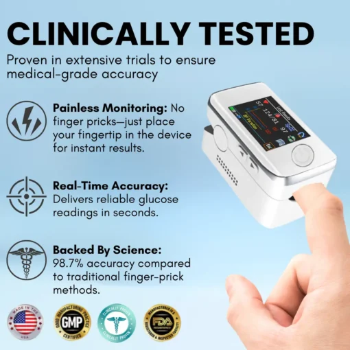 عروض الشتاء الخاصة بجهاز مراقبة الجلوكوز الدقيق Glycenx™ - الصورة 3