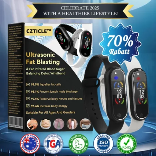 𝐂𝐙𝐓𝐈𝐂𝐋𝐄™ 𝐔𝐥𝐭𝐫𝐚𝐬𝐨𝐧𝐢𝐜 𝐅𝐚𝐭 𝐋𝐨𝐬𝐬 & 𝐈𝐧𝐟𝐫𝐚𝐫𝐞𝐝 𝐁𝐥𝐨𝐨𝐝 𝐒𝐮𝐠𝐚𝐫 𝐁𝐚𝐥𝐚𝐧𝐜𝐢𝐧𝐠 𝐋𝐲𝐦𝐩𝐡𝐚𝐭𝐢𝐜 𝐃𝐫𝐚𝐢𝐧𝐚𝐠𝐞 𝐖𝐫𝐢𝐬𝐭𝐛𝐚𝐧𝐝☄️☄️ (𝐏𝐚𝐢𝐧𝐥𝐞𝐬𝐬, 𝐋𝐨𝐧𝐠 𝐋𝐚𝐬𝐭𝐢𝐧𝐠, 𝐓𝐫𝐞𝐚𝐭𝐦𝐞𝐧𝐭 𝐟𝐨𝐫 𝐃𝐢𝐚𝐛𝐞𝐭𝐞𝐬, 𝐎𝐛𝐞𝐬𝐢𝐭𝐲 𝐚𝐧𝐝 𝐋𝐲𝐦𝐩𝐡𝐚𝐭𝐢𝐜 𝐃𝐫𝐚𝐢𝐧𝐚𝐠𝐞)