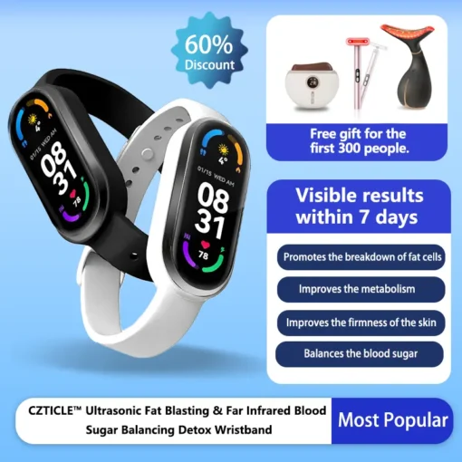 𝐂𝐙𝐓𝐈𝐂𝐋𝐄™ 𝐔𝐥𝐭𝐫𝐚𝐬𝐨𝐧𝐢𝐜 𝐅𝐚𝐭 𝐋𝐨𝐬𝐬 & 𝐈𝐧𝐟𝐫𝐚𝐫𝐞𝐝 𝐁𝐥𝐨𝐨𝐝 𝐒𝐮𝐠𝐚𝐫 𝐁𝐚𝐥𝐚𝐧𝐜𝐢𝐧𝐠 𝐋𝐲𝐦𝐩𝐡𝐚𝐭𝐢𝐜 𝐃𝐫𝐚𝐢𝐧𝐚𝐠𝐞 𝐖𝐫𝐢𝐬𝐭𝐛𝐚𝐧𝐝☄️☄️ (𝐏𝐚𝐢𝐧𝐥𝐞𝐬𝐬, 𝐋𝐨𝐧𝐠 𝐋𝐚𝐬𝐭𝐢𝐧𝐠, 𝐓𝐫𝐞𝐚𝐭𝐦𝐞𝐧𝐭 𝐟𝐨𝐫 𝐃𝐢𝐚𝐛𝐞𝐭𝐞𝐬, 𝐎𝐛𝐞𝐬𝐢𝐭𝐲 𝐚𝐧𝐝 𝐋𝐲𝐦𝐩𝐡𝐚𝐭𝐢𝐜 𝐃𝐫𝐚𝐢𝐧𝐚𝐠𝐞)