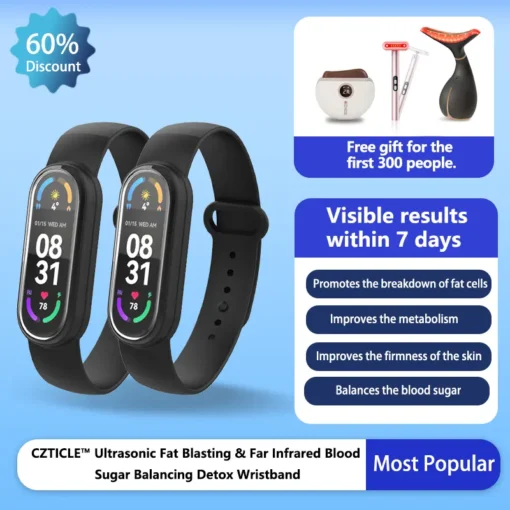 𝐂𝐙𝐓𝐈𝐂𝐋𝐄™ 𝐔𝐥𝐭𝐫𝐚𝐬𝐨𝐧𝐢𝐜 𝐅𝐚𝐭 𝐋𝐨𝐬𝐬 & 𝐈𝐧𝐟𝐫𝐚𝐫𝐞𝐝 𝐁𝐥𝐨𝐨𝐝 𝐒𝐮𝐠𝐚𝐫 𝐁𝐚𝐥𝐚𝐧𝐜𝐢𝐧𝐠 𝐋𝐲𝐦𝐩𝐡𝐚𝐭𝐢𝐜 𝐃𝐫𝐚𝐢𝐧𝐚𝐠𝐞 𝐖𝐫𝐢𝐬𝐭𝐛𝐚𝐧𝐝☄️☄️ (𝐏𝐚𝐢𝐧𝐥𝐞𝐬𝐬, 𝐋𝐨𝐧𝐠 𝐋𝐚𝐬𝐭𝐢𝐧𝐠, 𝐓𝐫𝐞𝐚𝐭𝐦𝐞𝐧𝐭 𝐟𝐨𝐫 𝐃𝐢𝐚𝐛𝐞𝐭𝐞𝐬, 𝐎𝐛𝐞𝐬𝐢𝐭𝐲 𝐚𝐧𝐝 𝐋𝐲𝐦𝐩𝐡𝐚𝐭𝐢𝐜 𝐃𝐫𝐚𝐢𝐧𝐚𝐠𝐞)