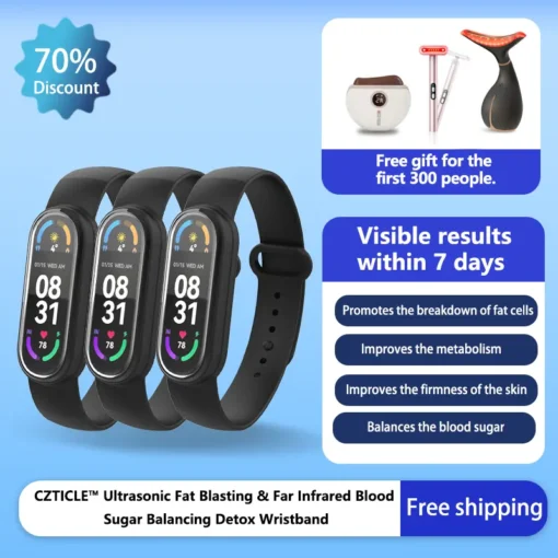 𝐂𝐙𝐓𝐈𝐂𝐋𝐄™ 𝐔𝐥𝐭𝐫𝐚𝐬𝐨𝐧𝐢𝐜 𝐅𝐚𝐭 𝐋𝐨𝐬𝐬 & 𝐈𝐧𝐟𝐫𝐚𝐫𝐞𝐝 𝐁𝐥𝐨𝐨𝐝 𝐒𝐮𝐠𝐚𝐫 𝐁𝐚𝐥𝐚𝐧𝐜𝐢𝐧𝐠 𝐋𝐲𝐦𝐩𝐡𝐚𝐭𝐢𝐜 𝐃𝐫𝐚𝐢𝐧𝐚𝐠𝐞 𝐖𝐫𝐢𝐬𝐭𝐛𝐚𝐧𝐝☄️☄️ (𝐏𝐚𝐢𝐧𝐥𝐞𝐬𝐬, 𝐋𝐨𝐧𝐠 𝐋𝐚𝐬𝐭𝐢𝐧𝐠, 𝐓𝐫𝐞𝐚𝐭𝐦𝐞𝐧𝐭 𝐟𝐨𝐫 𝐃𝐢𝐚𝐛𝐞𝐭𝐞𝐬, 𝐎𝐛𝐞𝐬𝐢𝐭𝐲 𝐚𝐧𝐝 𝐋𝐲𝐦𝐩𝐡𝐚𝐭𝐢𝐜 𝐃𝐫𝐚𝐢𝐧𝐚𝐠𝐞)