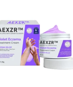 Crème de traitement de l'eczéma violet AEXZR™
