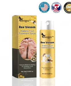 Spray de traitement des pieds diabétiques au venin d'abeille Beegyn™