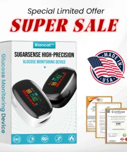 Appareil de surveillance du glucose de haute précision Biancat™ SugarSense