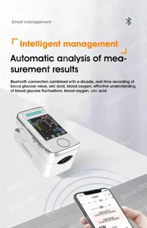 Bikenda™ precíziós glükózmonitorozó prémium, nem invazív orvosi eszköz + exkluzív ajándék