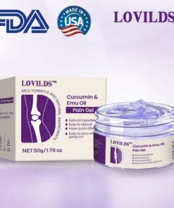Gel antidouleur à la curcumine et à l'huile d'émeu LOVILDS™