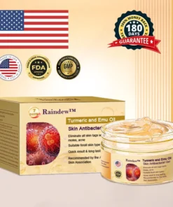 Raindew™ Turmeric and Emu Oil Skin Antibacterial Gel