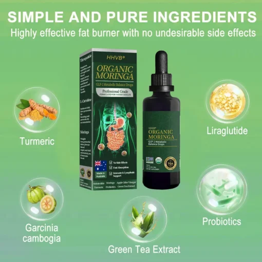 💥𝐇𝐇𝐕𝐁® 𝐎𝐫𝐠𝐚𝐧𝐢𝐜 𝐌𝐨𝐫𝐢𝐧𝐠𝐚 𝐆𝐋𝐏-𝐋𝐏- 𝐌𝐞𝐭𝐚𝐛𝐨𝐥𝐢𝐜 𝐁𝐚𝐥𝐚𝐧𝐜𝐞 𝐃𝐫𝐨𝐩𝐬– 𝐀 𝐫𝐞𝐯𝐨𝐥𝐮𝐭𝐢𝐨𝐧𝐚𝐫𝐲