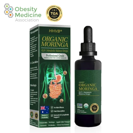 💥𝐇𝐇𝐕𝐁® 𝐎𝐫𝐠𝐚𝐧𝐢𝐜 𝐌𝐨𝐫𝐢𝐧𝐠𝐚 𝐆𝐋𝐏-𝐋𝐏- 𝐌𝐞𝐭𝐚𝐛𝐨𝐥𝐢𝐜 𝐁𝐚𝐥𝐚𝐧𝐜𝐞 𝐃𝐫𝐨𝐩𝐬– 𝐀 𝐫𝐞𝐯𝐨𝐥𝐮𝐭𝐢𝐨𝐧𝐚𝐫𝐲