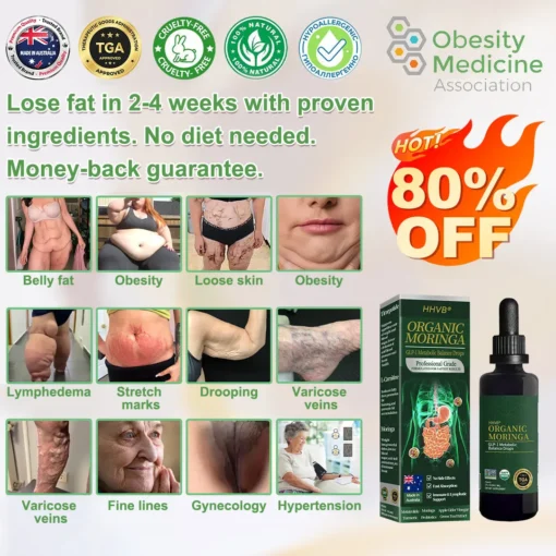 💥𝐇𝐇𝐕𝐁® 𝐎𝐫𝐠𝐚𝐧𝐢𝐜 𝐌𝐨𝐫𝐢𝐧𝐠𝐚 𝐆𝐋𝐏-𝐋𝐏- 𝐌𝐞𝐭𝐚𝐛𝐨𝐥𝐢𝐜 𝐁𝐚𝐥𝐚𝐧𝐜𝐞 𝐃𝐫𝐨𝐩𝐬– 𝐀 𝐫𝐞𝐯𝐨𝐥𝐮𝐭𝐢𝐨𝐧𝐚𝐫𝐲