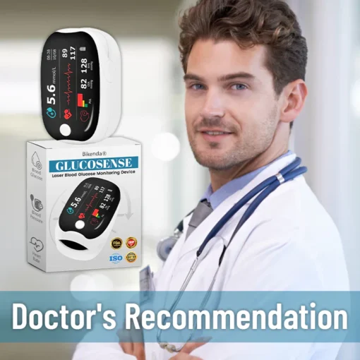 Bikenda® GlucoSense Laser Blood Glucose Monitoring Device