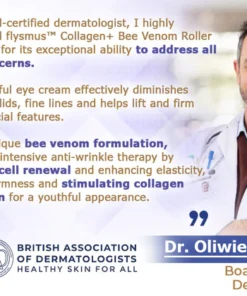 Collagen+ Bee Venom Roller Eye Cream Dermatologist-approved