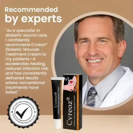 Cvreoz® Diabetic Wounds Treatment Cream