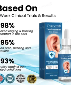 Cvreoz® Tinnitus Relief Ear Drops