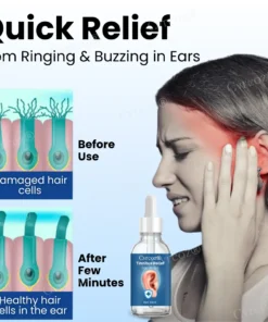 Cvreoz® Tinnitus Relief Ear Drops