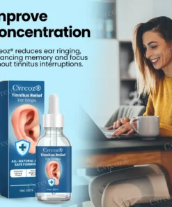 Cvreoz® Tinnitus Relief Ear Drops