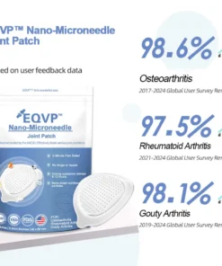 EQVP® Hivatalos Áruház Hialuronsav Nano-mikrotűs ízületi tapasz