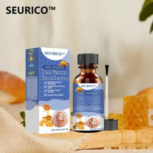 SEURICO™ Bičių nuodų giliai atkurianti nagų esencija | Galingas priešgrybelinis ir nagus stiprinantis sprendimas