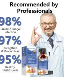 SEURICO™ Bee Venom Deep Repair Nail Essence | Powerful Antifungal & Nail Strengthening Solution