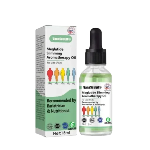 VanaSculpt® Megutido liekninamasis aromaterapinis aliejus – pagamintas ir išsiųstas iš JAV