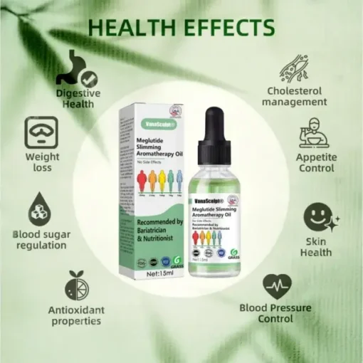 VanaSculpt® Megutido liekninamasis aromaterapinis aliejus – pagamintas ir išsiųstas iš JAV