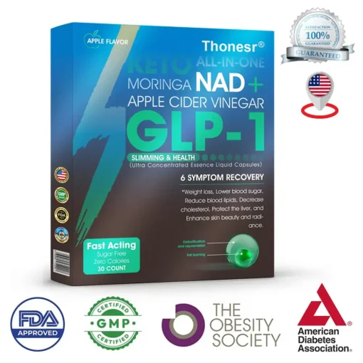 𝗧𝗵𝗼𝗻𝗲𝘀𝗿® 𝐆𝐋𝐏-𝟏 𝐒𝐥𝐢𝐦𝐦𝐢𝐧𝐠 & 𝐇𝐞𝐚𝐥𝐭𝐡 𝐔𝐥𝐭𝐫𝐚 𝐂𝐨𝐧𝐜𝐞𝐧𝐭𝐫𝐚𝐭𝐞𝐝 𝐄𝐬𝐬𝐞𝐧𝐜𝐞 𝐋𝐢𝐪𝐮𝐢𝐝 𝐏𝐞𝐚𝐫𝐥𝐬 - 𝐍𝐀𝐃+ 𝐌𝐨𝐫𝐢𝐧𝐠𝐚 & 𝐀𝐂𝐕 & 𝐊𝐞𝐭𝐨 𝐁𝐇𝐁
