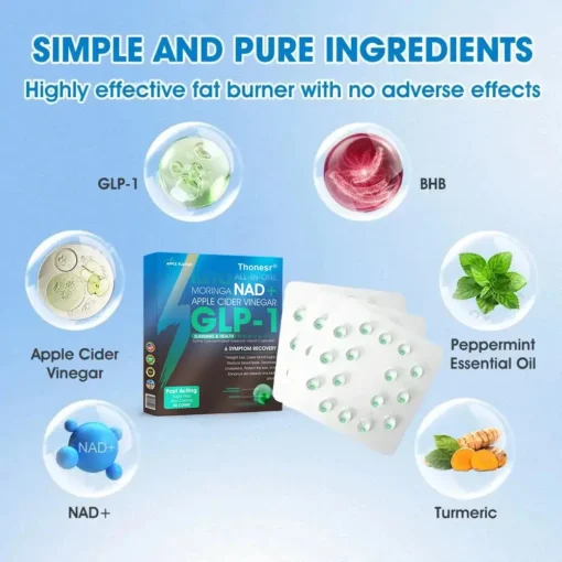 𝗧𝗵𝗼𝗻𝗲𝘀𝗿® 𝐆𝐋𝐏-𝟏 𝐒𝐥𝐢𝐦𝐦𝐢𝐧𝐠 & 𝐇𝐞𝐚𝐥𝐭𝐡 𝐔𝐥𝐭𝐫𝐚 𝐂𝐨𝐧𝐜𝐞𝐧𝐭𝐫𝐚𝐭𝐞𝐝 𝐄𝐬𝐬𝐞𝐧𝐜𝐞 𝐋𝐢𝐪𝐮𝐢𝐝 𝐏𝐞𝐚𝐫𝐥𝐬 - 𝐍𝐀𝐃+ 𝐌𝐨𝐫𝐢𝐧𝐠𝐚 & 𝐀𝐂𝐕 & 𝐊𝐞𝐭𝐨 𝐁𝐇𝐁